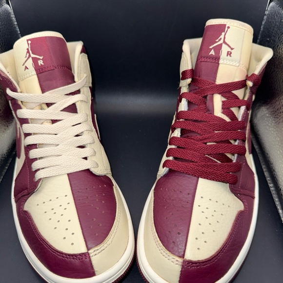 Jordan Shoes - Size 8.5 - Air Jordan 1 SE Mid Split - Beach Cherrywood Wmns, DR0501-200, No Box